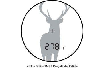 Image of Athlon Optics 1 Mile Rangefinder Grey/ Black, 502003