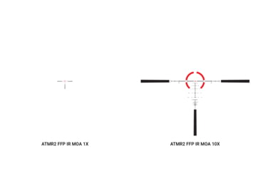 Image of Athlon Optics Ares ETR 1-10x24mm Rifle Scope, 34mm Tube, FFP, ATMR2 FFP IR MOA Reticle, Matte, Black, 212103