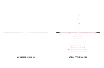 Image of Athlon Optics Ares ETR 3-18x50mm Rifle Scope, 34mm Tube, FFP, APRS6 FFP IR MIL Reticle, Matte, Black, 212106