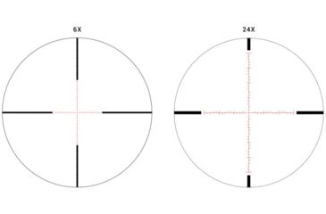 Image of Athlon Optics Argos BTR Rifle Scope, 6-24 x 50, FFP, 30 mm Tube, Illuminated ATMR MOA Reticle, Lifetime Warranty 214060