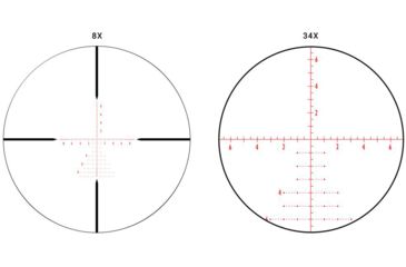 Image of Athlon Optics Argos BTR Rifle Scope, 8-34 x 56, FFP, 30 mm Tube, Illuminated APMR MIL Reticle, Lifetime Warranty