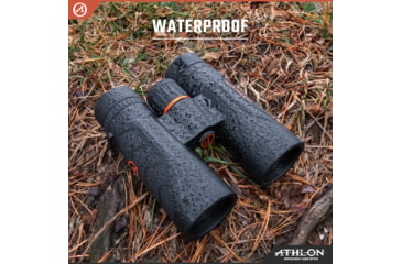 Image of Athlon Optics Argos Gen II UHD Binocular, 10x42mm, Roof Prism, BaK4, Magnesium, Black, 114011