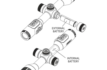 Image of Athlon Optics Cronus ATS 2.65 - 10.6x Thermal Scope, 30mm Tube, First Focal Plane, Black, 210130