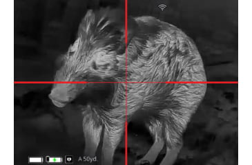 Image of Athlon Optics Cronus ATS PRO 35P-400 3.3-13.2x35mm Thermal Rifle Scope, 50 Hz, 400x300 pixels, Black, 210146