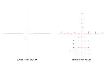 Image of Athlon Optics Cronus BTR Gen2 4.5-29x56mm Rifle Scope, 34mm Tube, FFP, APRS1 FFP IR MIL Reticle, Matte, Black, 210114