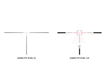 Image of Athlon Optics Helos BTR Gen II 2-12x42mm AHMR2 Rifle Scope, 30mm, First Focal Plane, IR Mil Reticle, Black, 214105