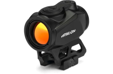 Image of Athlon Optics Midas Strobe 1x25mm Reflex Red Dot Sight, 2 MOA, Black, 403064