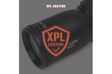 Image of EDEMO, Athlon Optics Midas TAC Rifle Scope, 6-24x50mm, 30mm Tube, FFP, APLR4 MOA Reticle, Black, 213076