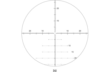 Image of Athlon Optics Midas TAC HD 6-24x50mm APLR4 Rifle Scope, 30mm, First Focal Plane, MOA Reticle, Black, 213076