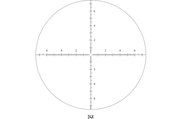 Image of Athlon Optics Midas TAC HD 6-24x50mm APRS2 Rifle Scope, 30mm, First Focal Plane, MIL Reticle, Black, 213075