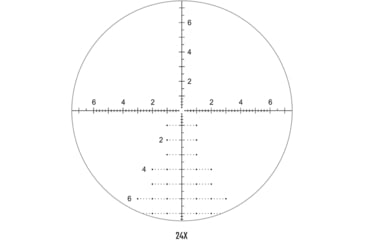 Image of Athlon Optics Midas TAC HD 6-24x50mm APRS3 Rifle Scope, 30mm, First Focal Plane, MIL Reticle, Black, 213077