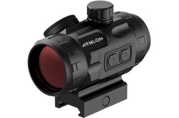 Image of Athlon Optics Midas TSR3 Red Dot Sight, 1x36mm, Red 2 MOA Dot Reticle, Black, 403016