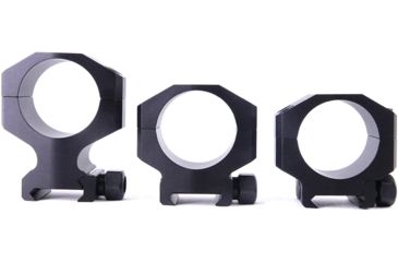 Image of Athlon Optics Precision Rifle Scope Rings, 1in Tube, 0.9in Height, Black, Medium, 701001