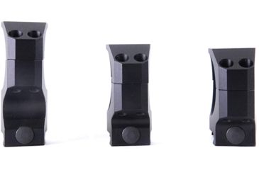 Image of Athlon Optics Precision Rifle Scope Rings, 1in, Medium Height Ring, Black, 701001