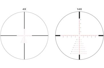 Image of Athlon Optics Talos BTR Rifle Scope, 4-14 x 44, FFP, 30mm Tube, Illuminated APLR2 MIL Reticle, Lifetime Warranty