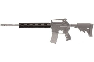Image of ATI Outdoors AR-15 Rifle Length Forend (Free Float) mounted on rifle