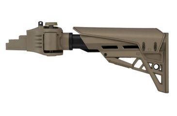 Image of ATI Outdoors Strikeforce 6-Postion Folding Stock w/TactLite Cheekrest, Strikeforce Handguard, X1 Pistol Grip, Scorpion Recoil System, AK-47, Flat Dark Earth, B.2.20.1250