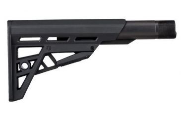 Image of ATI Outdoors AR-15 TactLite Six Position Commercial Stock With Commercial Buffer Tube Fits Most AR-15 Varoamts Black