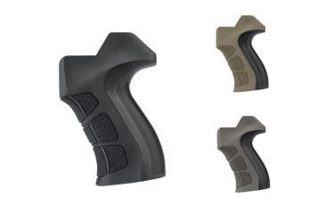 Image of ATI AR-15 X2 Scorpion Recoil Pistol Grip, Destroyer Gray, Black, Desert Tan, Destroyer Gray