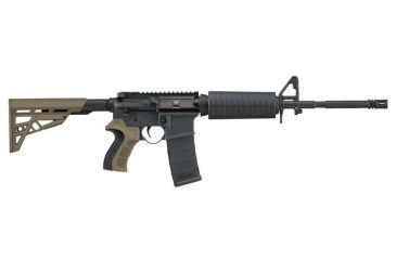 Image of Advanced Technology International - ATI AR-15 TactLite Six Position Mil-Spec Stock With Military Buffer Tube Assembly Flat Dark Earth