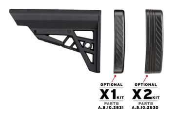 Image of ATI Outdoor TactLite Scorpion X2 Razorback Recoil Pad, Black, A5102530