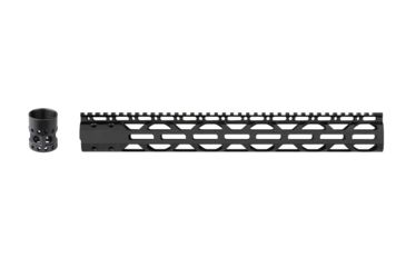 Image of ATI Outdoor - ATI AR-15 Aluminum Slim 15n Rifle-Length Free-Float Forend, Black, SHG1500