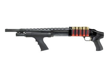 Image of ATI Outdoors Gen2 Halo Shotgun Side Saddle, 9-Shell Customizable, Mossberg 500/590, Black, A.5.10.2551