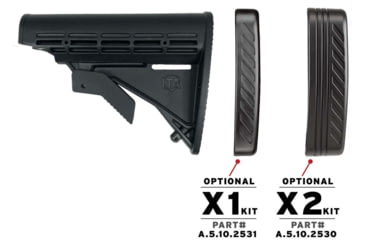 Image of ATI Outdoors M4 Style Buttstock, Black, A.5.10.2557