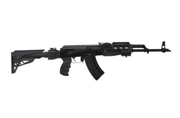 Image of ATI Outdoors Strikeforce 6-Postion Folding Stock w/TactLite Cheekrest, Strikeforce Handguard, X1 Pistol Grip, Scorpion Recoil System, AK-47, Black, B.2.10.1250, EDEMO2