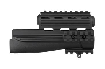 Image of ATI Outdoors Strikeforce 6-Postion Folding Stock w/TactLite Cheekrest, Strikeforce Handguard, X1 Pistol Grip, Scorpion Recoil System, AK-47, Black, B.2.10.1250, EDEMO2