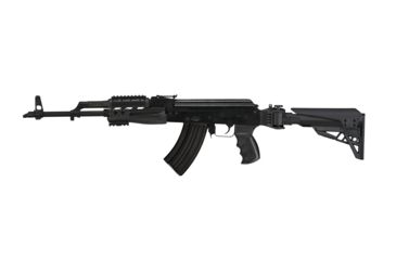 Image of ATI Outdoors Strikeforce 6-Postion Folding Stock w/TactLite Cheekrest, Strikeforce Handguard, X1 Pistol Grip, Scorpion Recoil System, AK-47, Black, B.2.10.1250, EDEMO2
