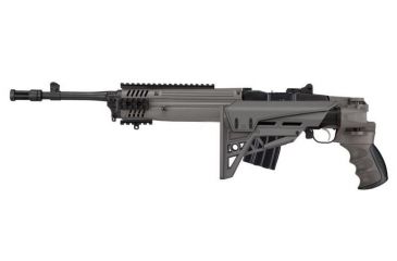 Image of ATI Outdoors Ruger Mini-Thirty Strikeforce Six-Position Adjustable Side-Folding TactLite Stock With Scorpion Recoil System Destroyer Gray