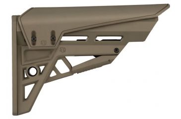Image of ATI Outdoors B2202215 TactLite AR-15 Comm 6Pos Reinforced Polymer FDE