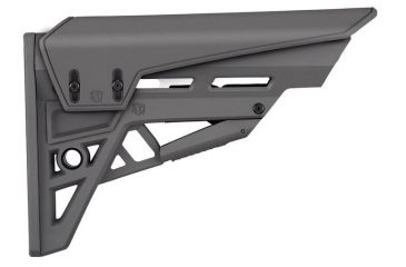 Image of ATI Outdoors B2402216 TactLite AR-15 Mil 6Pos Reinforced Polymer Gray