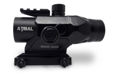 Image of Atibal 3x32 AT-MROC Modern Rifle Optic Component Rifle Scope, Illuminated Chevron BDC, Black, AT-MROC-BLK