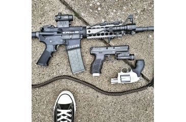 Image of Atibal AT-MCRD II Micro Red Dot Sight, 3 MOA Dot Reticle w/Absolute Co-Witness, Black AT-MCRD2