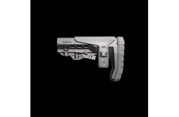 Image of Atibal ATRS Mil Spec Rugged Rifle Stock w/Cheekrest-Blk, Black, AT-ATRS-BLK-CR