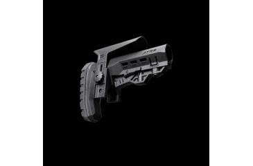 Image of Atibal ATRS Mil Spec Rugged Rifle Stock w/Cheekrest-Blk, Black, AT-ATRS-BLK-CR