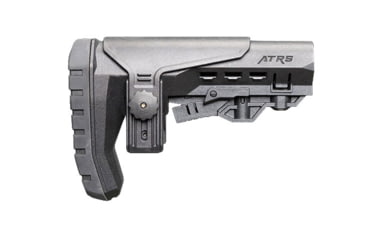 Image of Atibal ATRS Mil Spec Rugged Rifle Stock w/Cheekrest-Blk, Black, AT-ATRS-BLK-CR