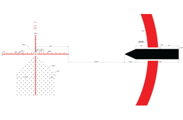 Image of Atibal Hybrid 12 1-12x32mm Rifle Scope, 35mm Tube, First Focal Plane, XV2 Reticle, Black, AT-H12-FFP