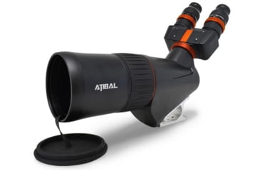 Image of Atibal Meridian Bino Spotting Scope, 40x80mm, ED APO Lens, Black, 16 inches, AT-MER-BSS-40x80