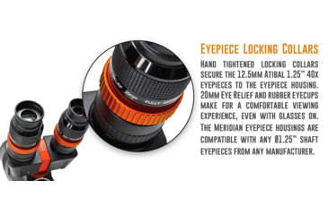 Image of Atibal Meridian Bino Spotting Scope, 40x80mm, ED APO Lens, Black, 16 inches, AT-MER-BSS-40x80