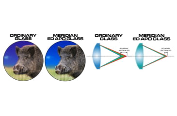 Image of Atibal Meridian Bino Spotting Scope, 40x80mm, ED APO Lens, Black, 16 inches, AT-MER-BSS-40x80