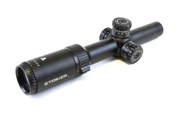 Image of Atibal Striiker 1-4x24mm Rifle Scope, 30mm Tube, Second Focal Plane, 5.56/.308 Reticle, Black, AT-Str-1-4