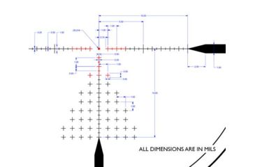 Image of Atibal XS 1-10X30mm Rifle Scope, Second Focal Plane, Christmas Tree Reticle w/ 0.218 MIL Dot, Black, 35mm Tube, AT-XS10