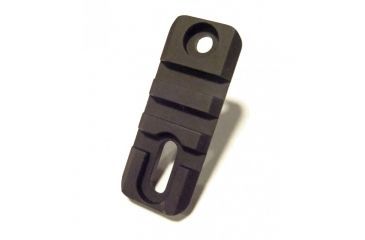 Image of Atlas Bipods 2.05in 1913 Rail, Radius Back with slotted hole spacings 1.2-1.6in, Black BT49