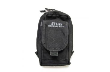 Image of Atlas Bipods Atlas Bipod Pouch, for Bipod, BT22, BT23 and BT24 Not Included, Black BT30-B