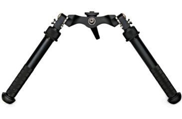 Image of Atlas Bipods Atlas Super CAL Bipod, 5.75 - 10.87 in Height Range, 45-degree Cant, ADM-170-S/ ARMS 17 S/ TRAMP/ LT-271/ Dovetail Mounts, 6061-T6, Anodized, Black, BT72-NC
