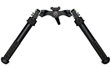 Image of Atlas Bipods Atlas Super CAL Bipod, 5.75 - 10.87 in Height Range, 45-degree Cant, Picatinny, 6061-T6, Anodized, Black, BT72