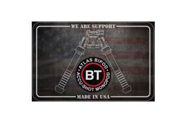 Image of Atlas Bipods B&amp;T Counter Mat, Black, BT67